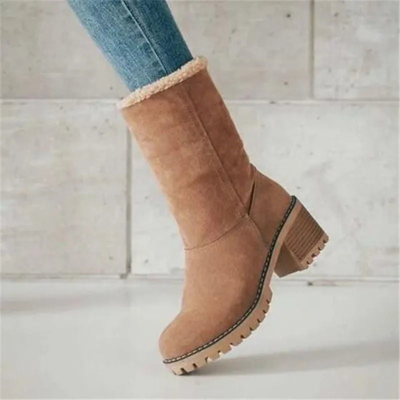 Botas Fenizza de invierno con forro de lana para mujer