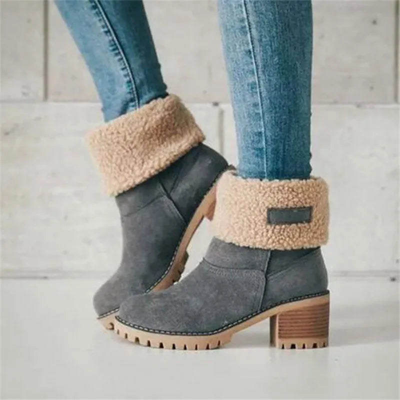 Botas Fenizza de invierno con forro de lana para mujer