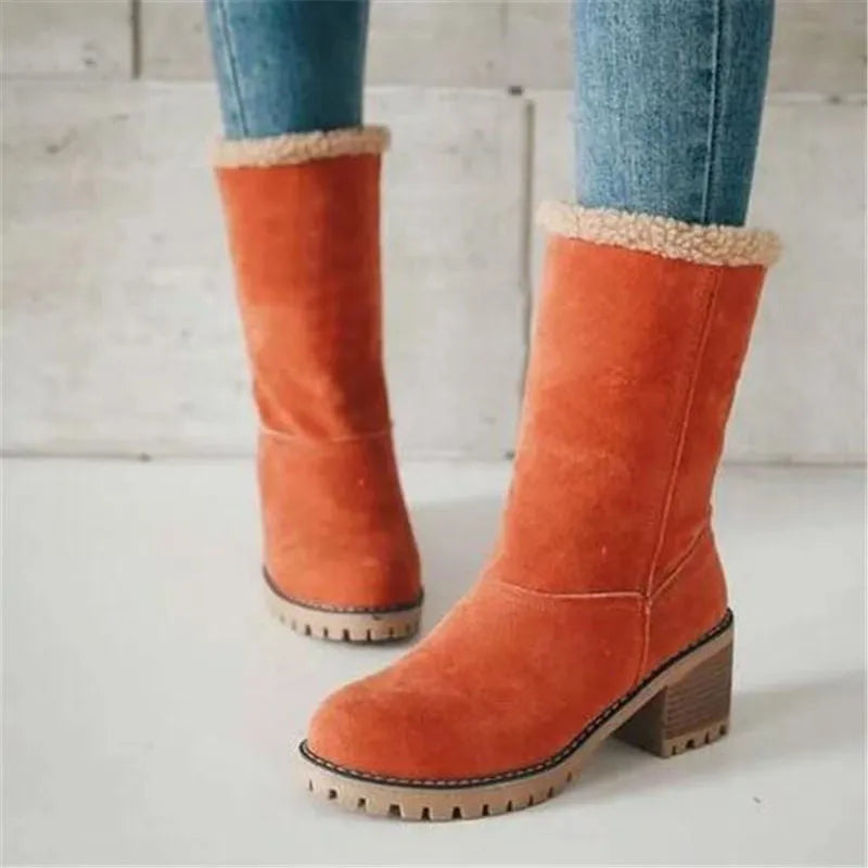 Botas Fenizza de invierno con forro de lana para mujer