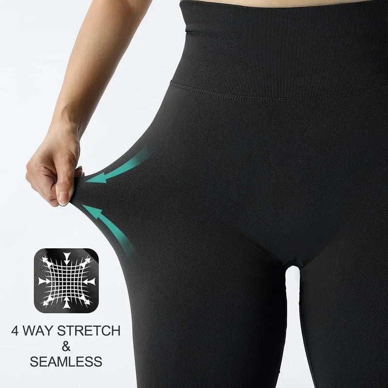 Leggings de gimnasio sin costuras para mujer - Fenizza