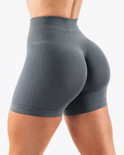 Pantalón corto fitness sin costuras para mujer - Fenizza